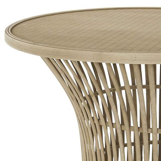 Rattan Side Table, Ø60.5x60cm