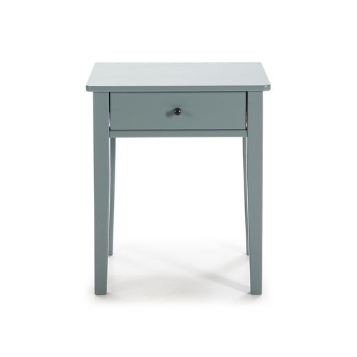 BART Nightstand in Melamine and Green Pine, 46x36.4x55 cm