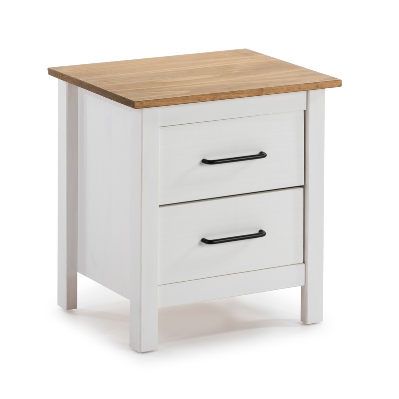 Ø 35 cm Bianco Spazio e coperchio rimovibile Design moderno scandinavo ONVAYA® Tavolino in legno Tavolino rotondo Comodino in legno di pino 