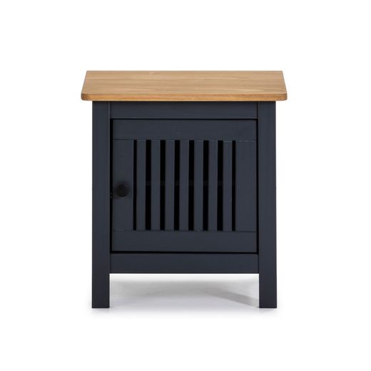 Chambre à coucher, commode et petite table | Brune