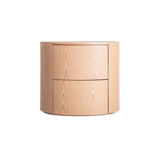 Mesita de noche de madera en marrón, 56 x 41 x 50 cm | Lira