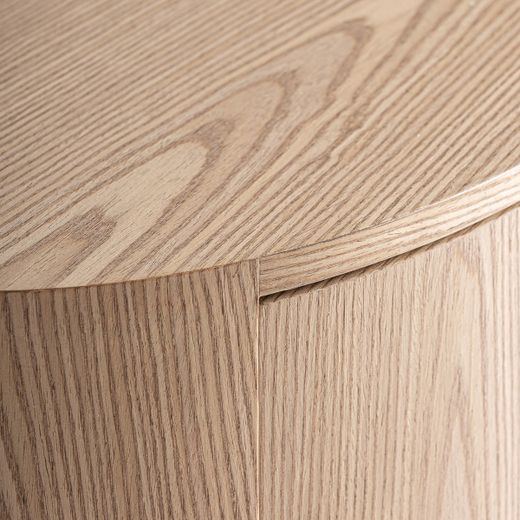 Mesita de noche de madera en marrón, 56 x 41 x 50 cm | Lira