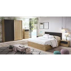 Ensemble de chambre, commode et 2 petites tables | Kronos-Care