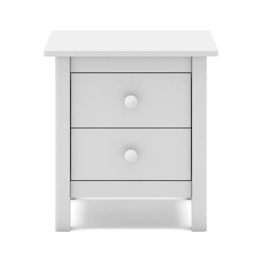 White pine bedside table, 46 x 35 x 49.5 cm | Max