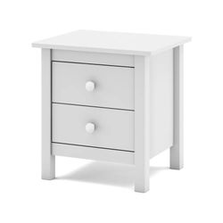 White pine bedside table, 46 x 35 x 49.5 cm | Max