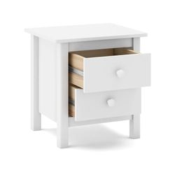 White pine bedside table, 46 x 35 x 49.5 cm | Max