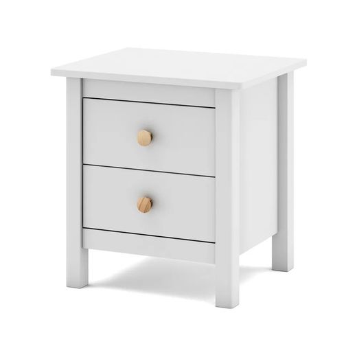 White pine bedside table, 46 x 35 x 49.5 cm | Max