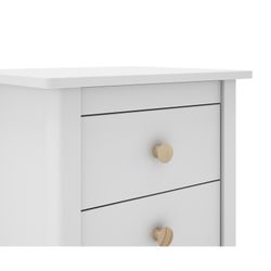 White pine bedside table, 46 x 35 x 49.5 cm | Max