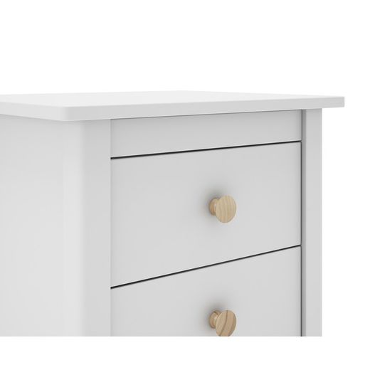 White pine bedside table, 46 x 35 x 49.5 cm | Max