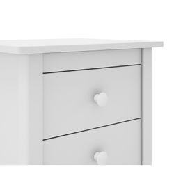 White pine bedside table, 46 x 35 x 49.5 cm | Max