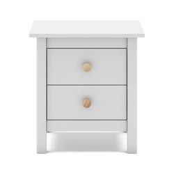 White pine bedside table, 46 x 35 x 49.5 cm | Max