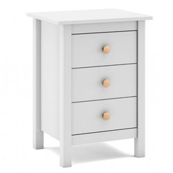 White pine bedside table, 46 x 35 x 65 cm | Max