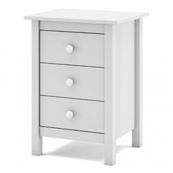White pine bedside table, 46 x 35 x 65 cm | Max