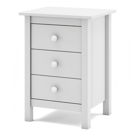 White pine bedside table, 46 x 35 x 65 cm | Max