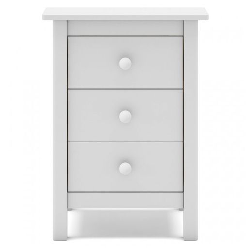 White pine bedside table, 46 x 35 x 65 cm | Max