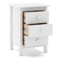 White pine bedside table, 46 x 35 x 65 cm | Max