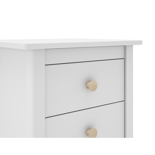 White pine bedside table, 46 x 35 x 65 cm | Max