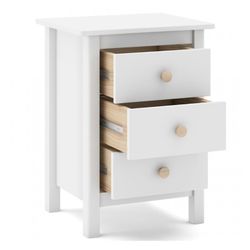 White pine bedside table, 46 x 35 x 65 cm | Max