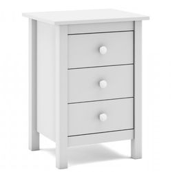 White pine bedside table, 46 x 35 x 65 cm | Max