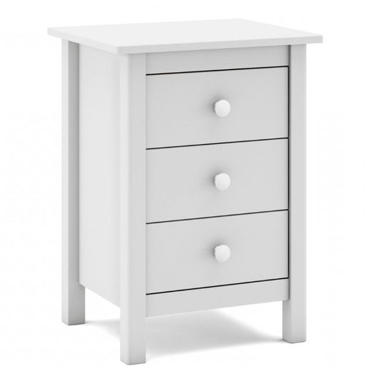 White pine bedside table, 46 x 35 x 65 cm | Max