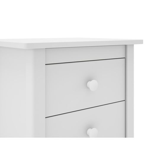 White pine bedside table, 46 x 35 x 65 cm | Max