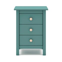 Green pine bedside table, 46 x 35 x 65 cm | Max