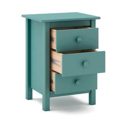 Green pine bedside table, 46 x 35 x 65 cm | Max
