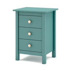 Green pine bedside table, 46 x 35 x 65 cm | Max