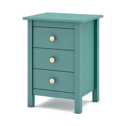 Green pine bedside table, 46 x 35 x 65 cm | Max