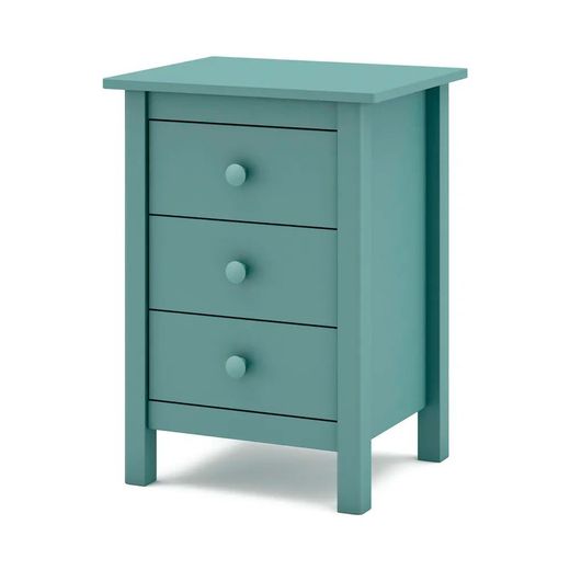 Green pine bedside table, 46 x 35 x 65 cm | Max
