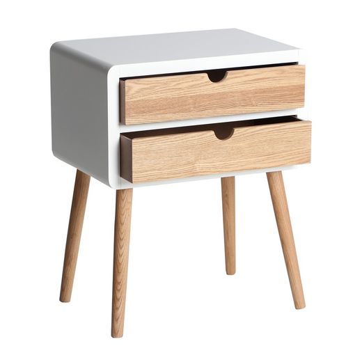 Mesita Klek Madera de Fresno 45x30x56 cm