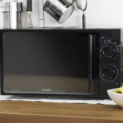 Hel sort mikrobølgeovn