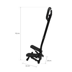 Mini stepper med styre, 33x34x112 cm | 700-serien