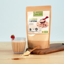 ECO vegan protein mix with peas, rice and hemp, 200 gr