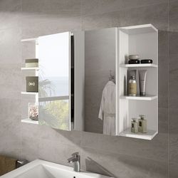 Module d'angle de salle de bain, 20 x 21 x 65 cm