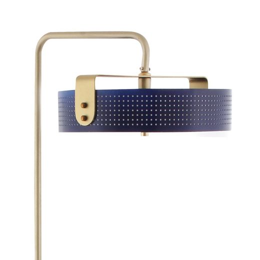MOHICA Azul - Metal floor lamp, Ø 50 x H 150 cm