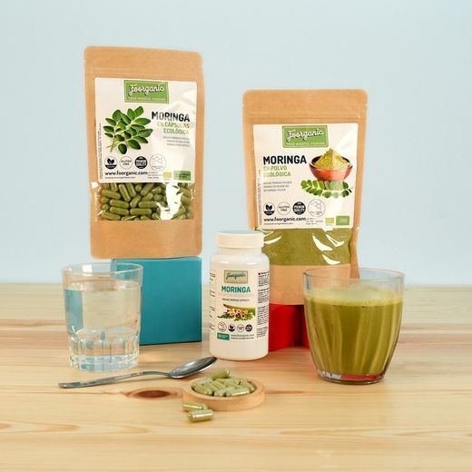 ECO Moringa-poeder, 200 gr