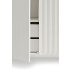 White wooden sideboard, 97 x 45 x 130 cm | Sierra