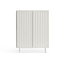 White wooden sideboard, 97 x 45 x 130 cm | Sierra