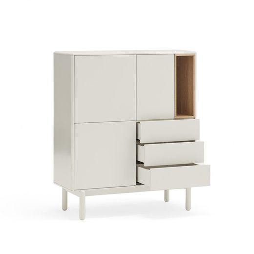 Cream wooden sideboard, 100 x 40 x 120 cm | Corvo