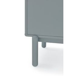 Pearl grey wooden sideboard, 100 x 40 x 120 cm | Corvo