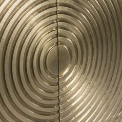 Barschrank aus Holz und goldfarbenem/schwarzem Metall, 91 x 56 x 152 cm