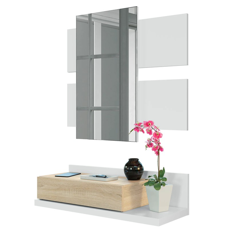 Mueble Recibidor con espejo modelo Concept 40 - Mubak