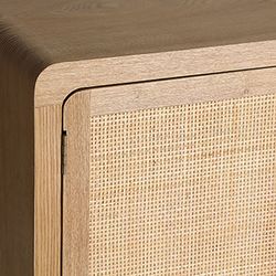 TV-Schrank aus natürlichem Tannenholz, 160 x 40 x 63 cm | Doazit