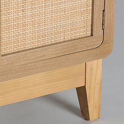 TV-Schrank aus natürlichem Tannenholz, 160 x 40 x 63 cm | Doazit