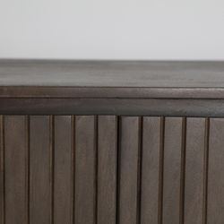 Mangohouten TV-meubel in bruin, 180 x 40 x 50 cm | Kolga