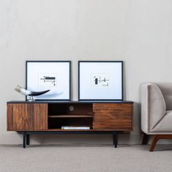 Living room set consisting of sideboard, TV unit and coffee table | Abner