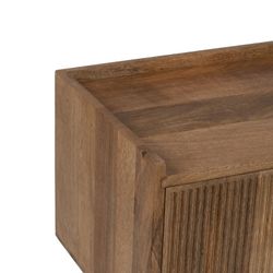 Móvel tv madeira de mangueira natural, 175 x 35 x 50 cm | Damasco