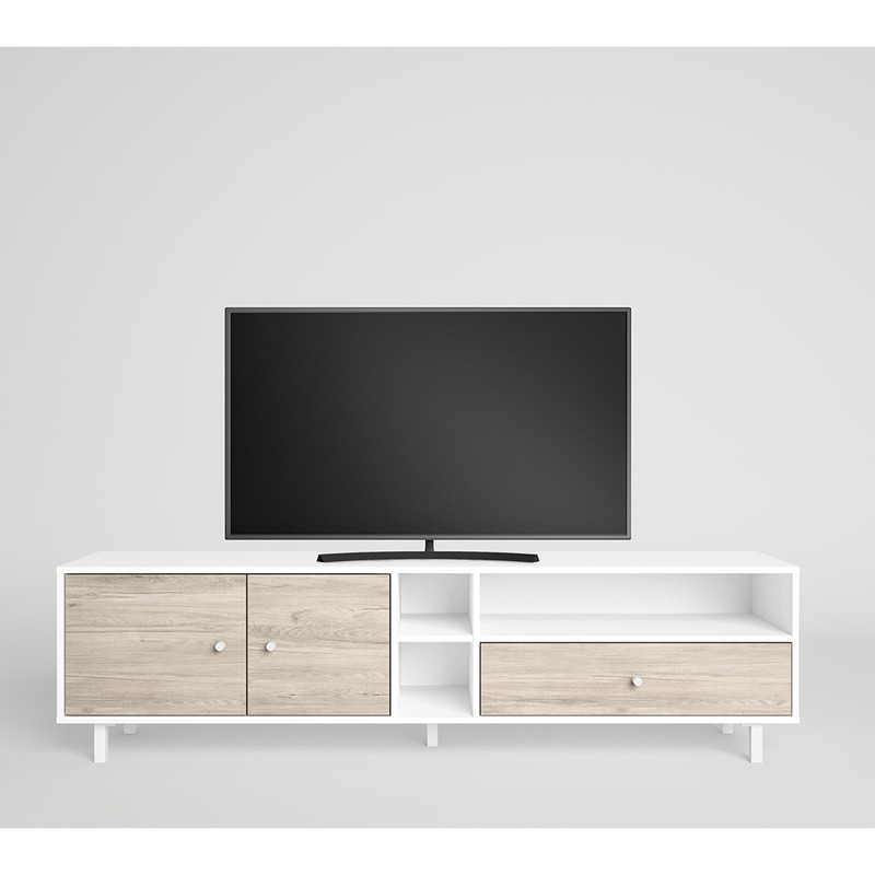 Mueble TV de Teca 200x45x50 Fuerteventura - Royal Kookabura