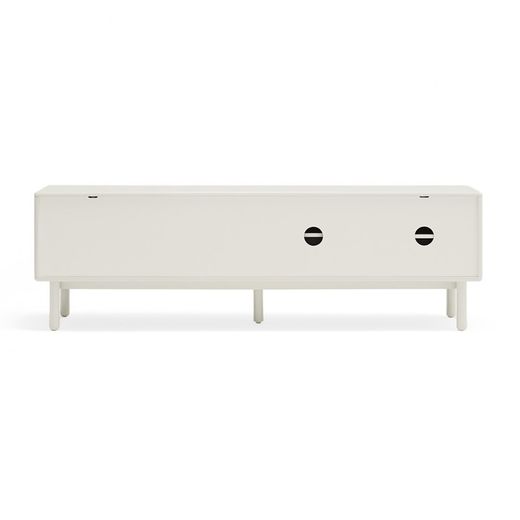 Cream wooden TV cabinet, 180 x 40 x 56 cm | Corvo